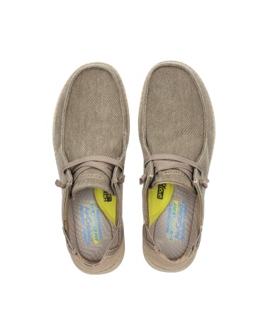 Zapatilla Skechers Melson-Rymon Canvas Khaki