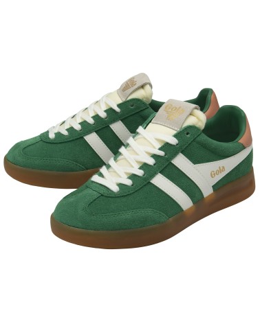 Zapatilla Gola Cyclone Emerald/Off White/Terracotta