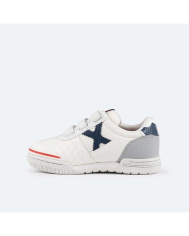 Zapatilla Munich G-3 Kid Vco 436 BlancaAzul