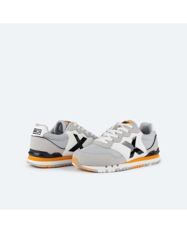 Zapatilla Munich Kid Dash 163 BlancaNegra