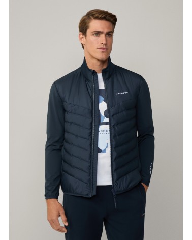 Sudadera Hackett HM581330 Acolchada Ligera AzulMarino