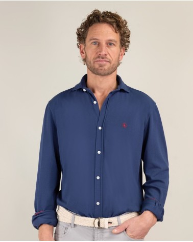 Camisa El Ganso Piqué Marino