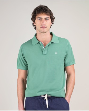 Polo El Ganso Piqué Garment Dyed Verde