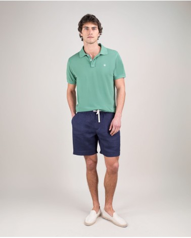 Polo El Ganso Piqué Garment Dyed Verde