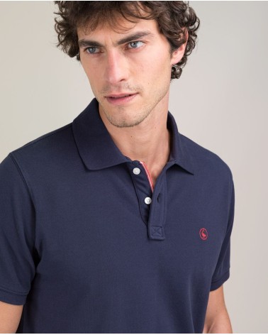 Polo El Ganso Piqué Garment Dyed Marino