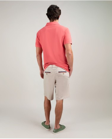 Polo El Ganso Piqué Garment Dyed Coral