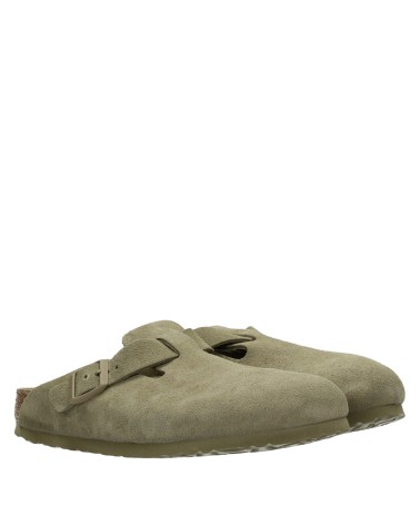 Zueco Birkenstock Boston Bs Faded Khaki