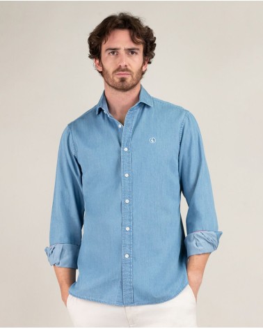 Camisa El Ganso Denim Indigo Azul