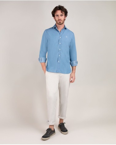 Camisa El Ganso Denim Indigo Azul