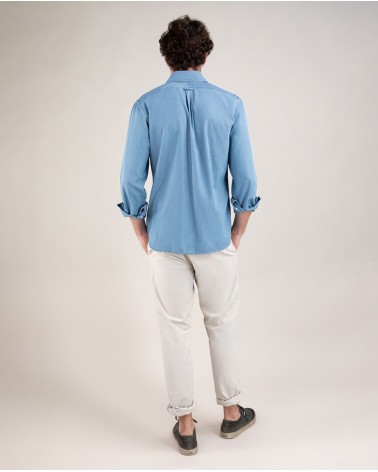 Camisa El Ganso Denim Indigo Azul