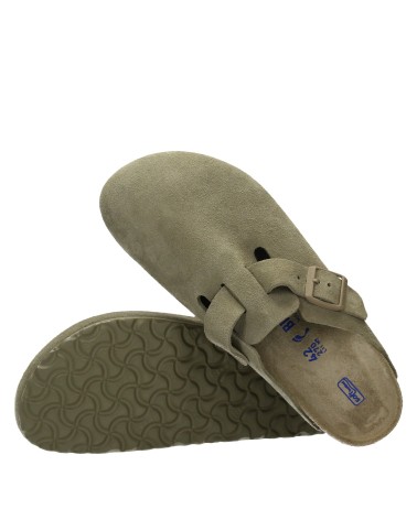 Zueco Birkenstock Boston Bs Faded Khaki