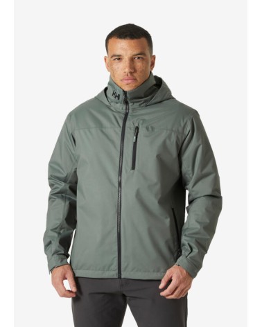 Chaqueta Helly Hansen Hooded Crew Midlayer 2 Grey Cactus