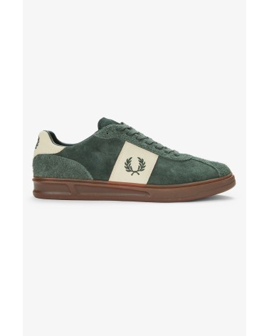 Zapatilla Fred Perry B4 Suede Leather Court Green