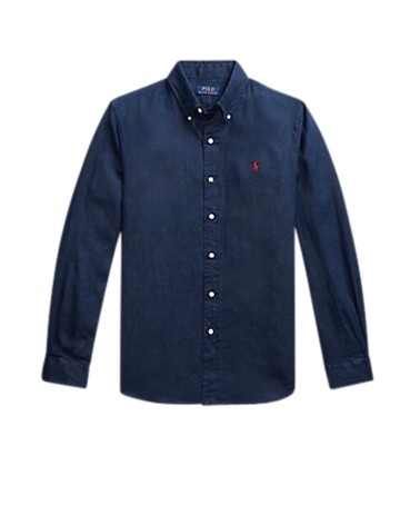 Camisa Ralph Lauren Lino Navy