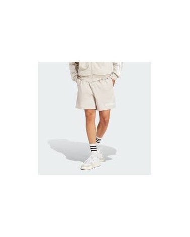Bermuda Adidas Linear Básica Algodón Beige