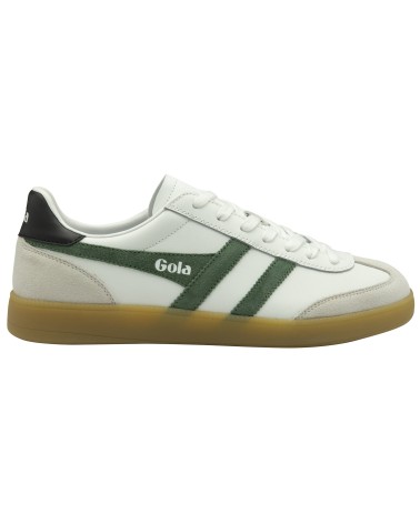 Zapatilla Gola Viper Leather White/Evergreen/Black