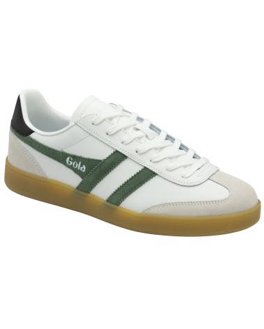 Zapatilla Gola Viper Leather White/Evergreen/Black