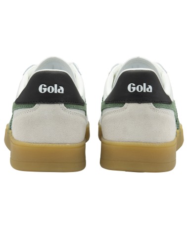 Zapatilla Gola Viper Leather White/Evergreen/Black